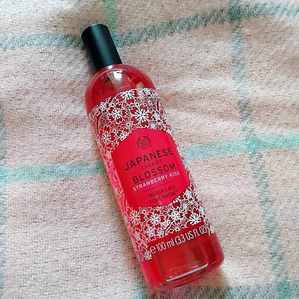 The Body Shop Japanese Cherry Blossom Fragrance Mist, Kesehatan & Kecantikan, Parfum, Kuku