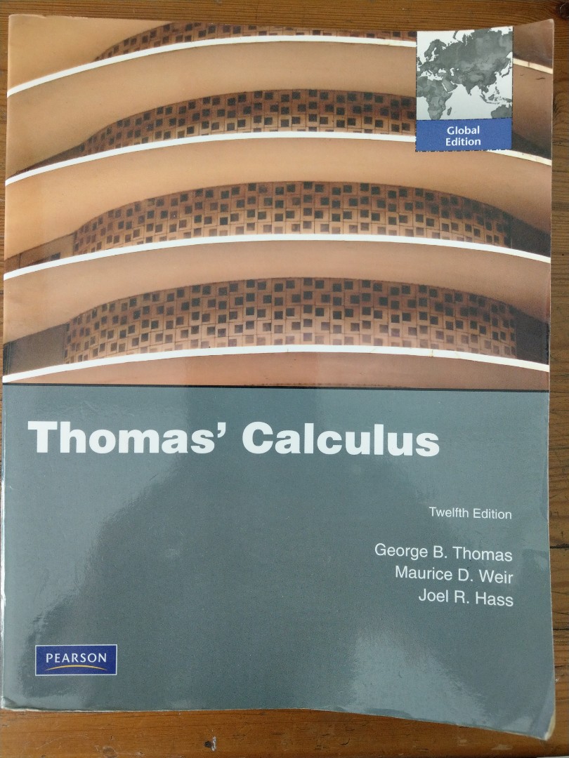 Thomas Calculus 12th Edition Books Stationery Textbooks Tertiary On Carousell
