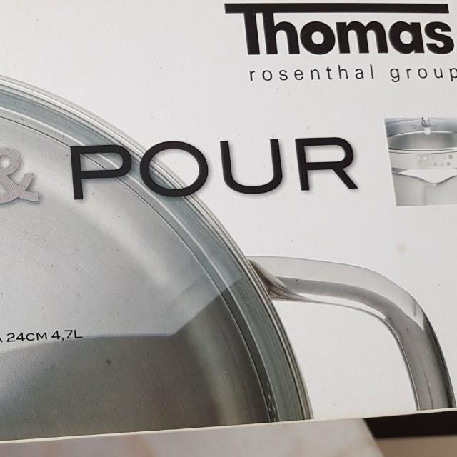Thomas Rosenthal Group Cook & Pour Stainless Steel Pot, Furniture ...