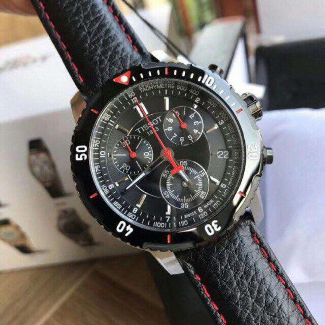 Tissot prs 200 black dial deals