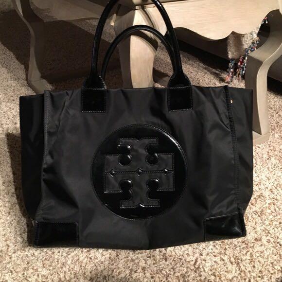 tory burch ella nylon tote large