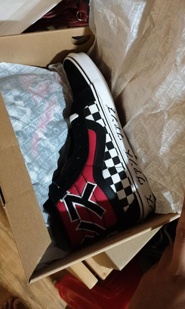 Vans Sk8 Hi Reissue Japanese Type US9 Men s Fashion Footwear Sneakers on Carousell