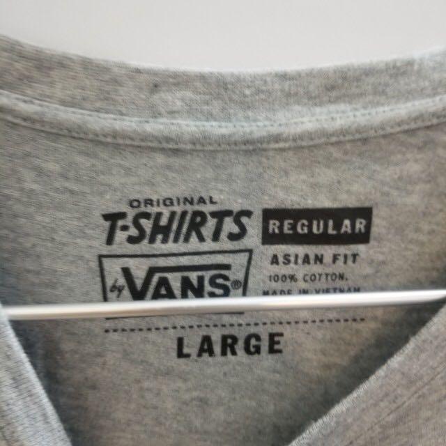 vans box logo tee