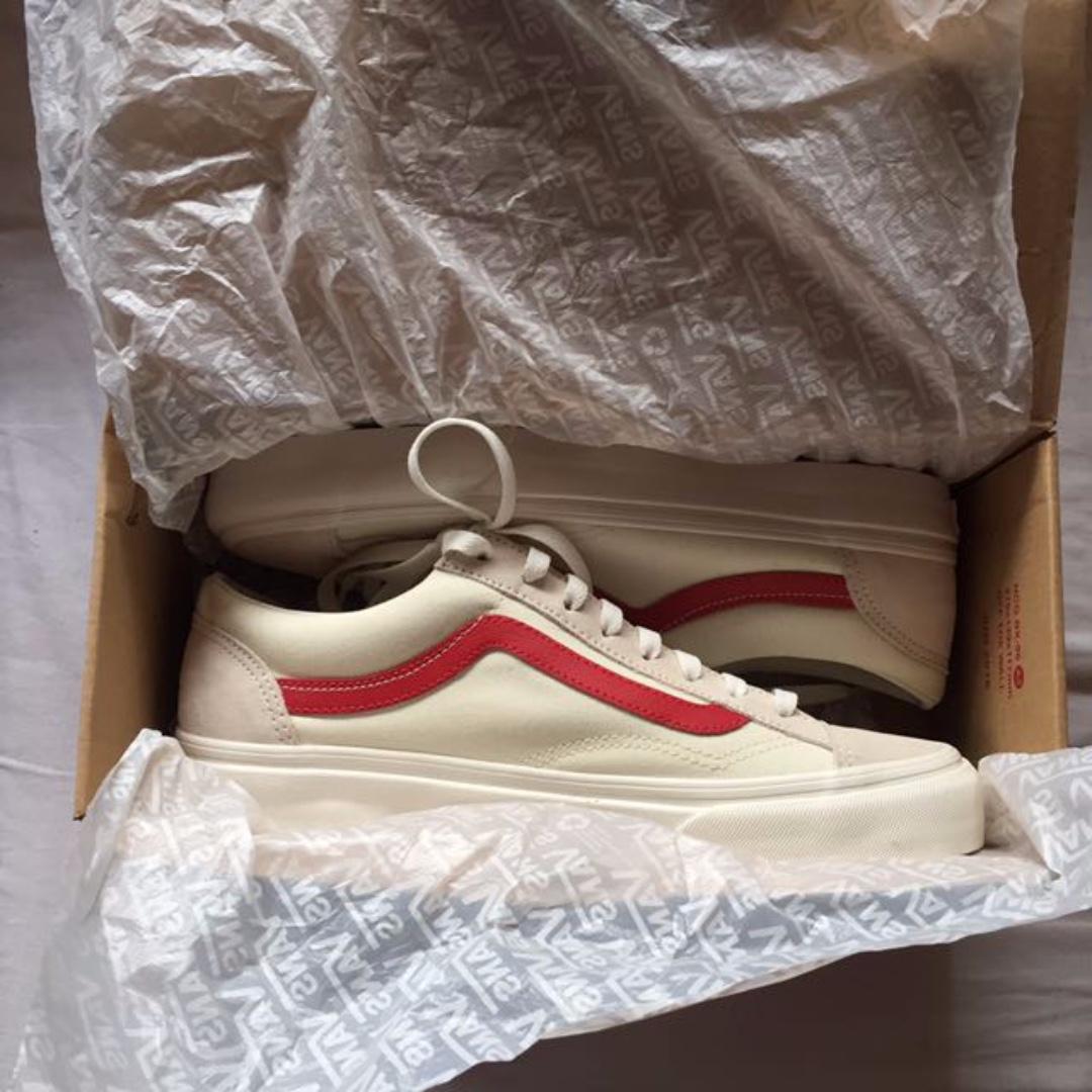Vans Style 36 Marshmallow Red Men s Fashion Footwear Dress Shoes on Carousell