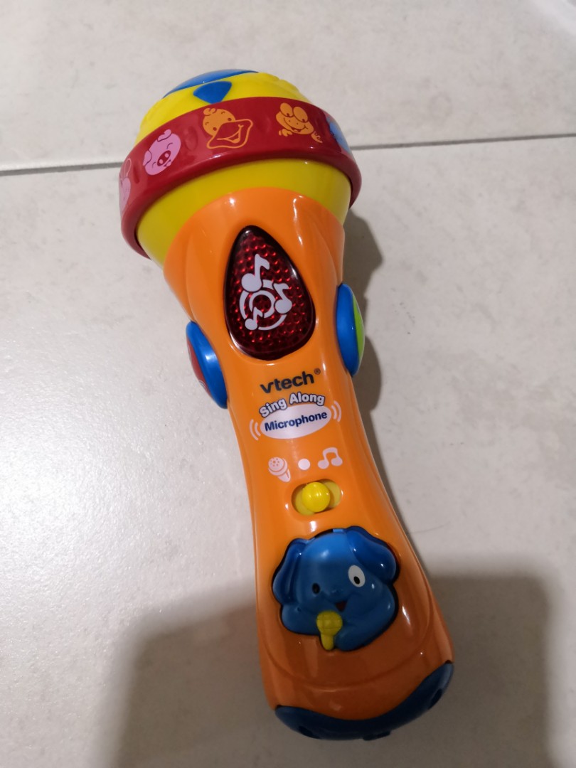 vtech sing along microphone
