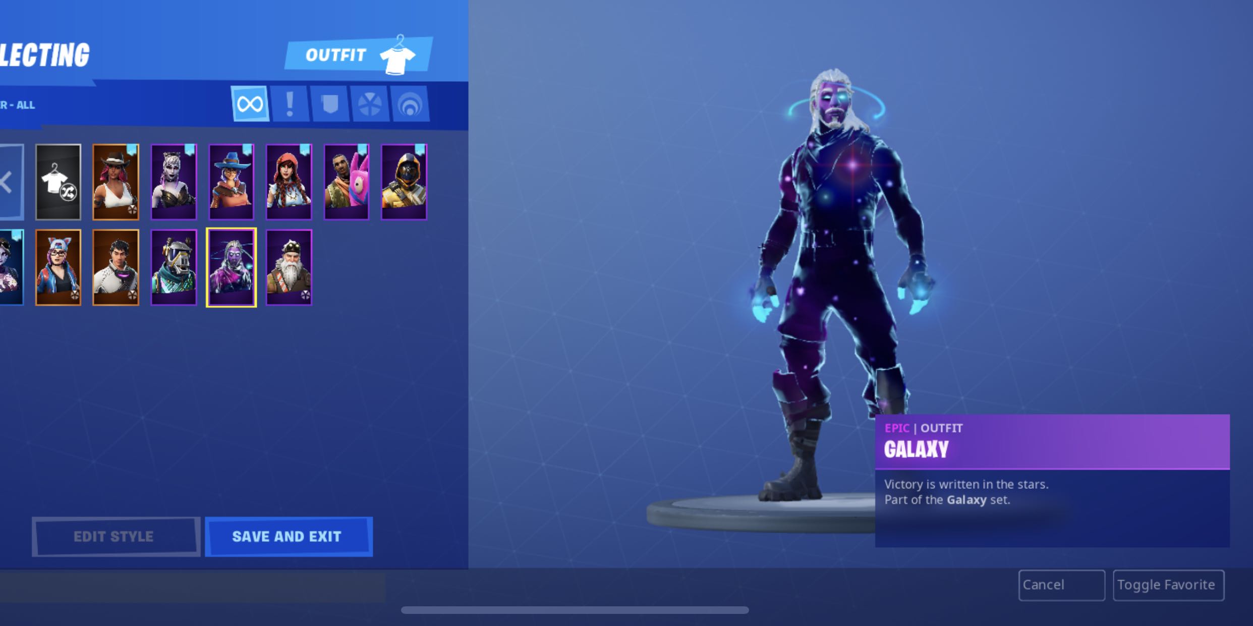 Wts Fortnite Account With Galaxy Skins Toys Games Video Gaming - photo photo