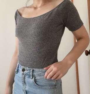 Forever 21 off-shoulder top - size M