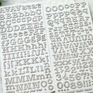 Thicker Alphabet- TA 53348