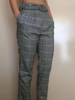 Portmans paper bag pants - size 8