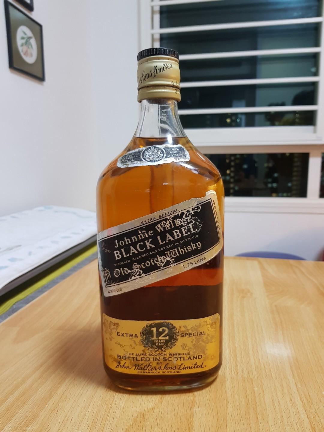 black label 1.75 liter price - Labels 2021