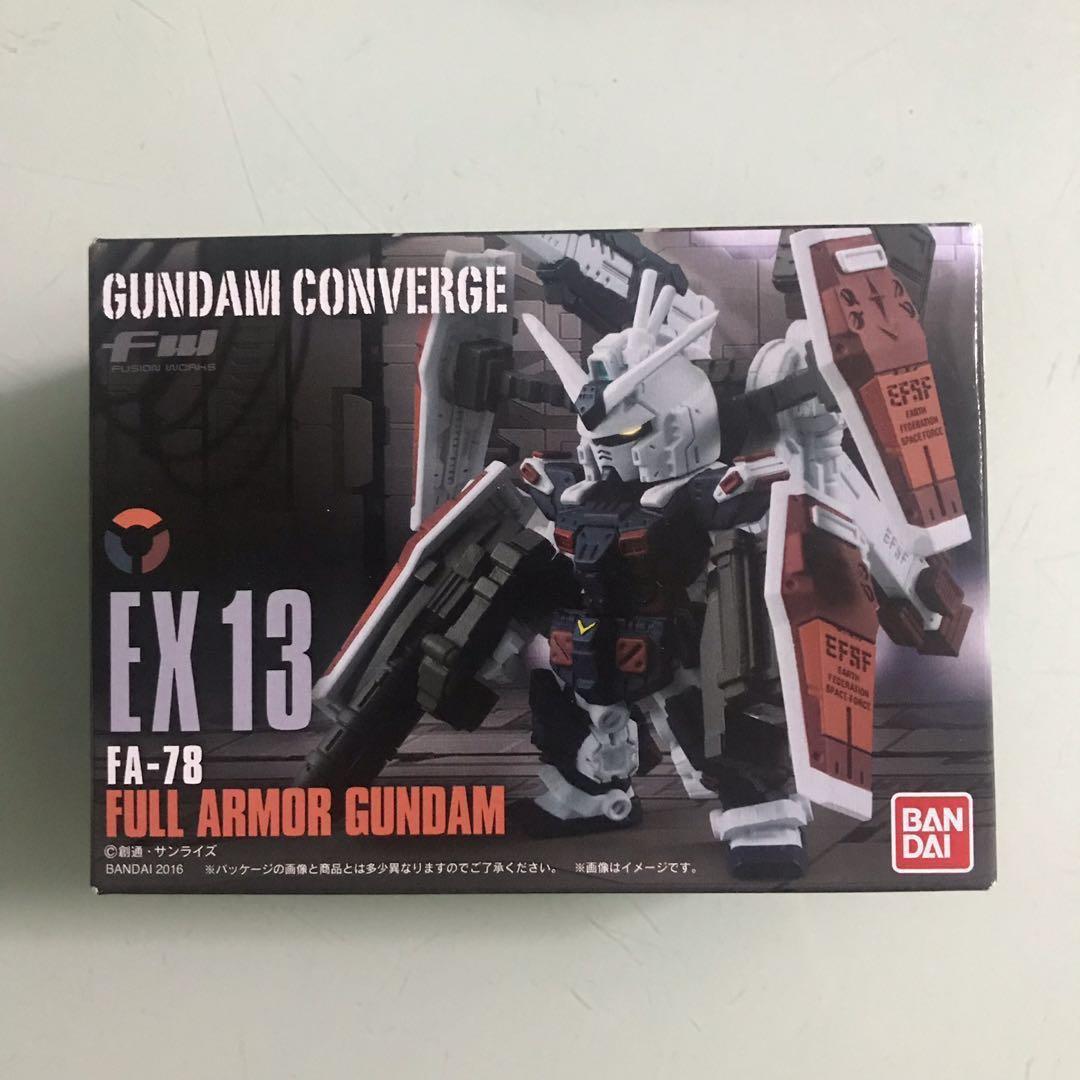 GUNDAM CONVERGE EX13 FA-78 FULL ARMOR GUNDAM ガンダム