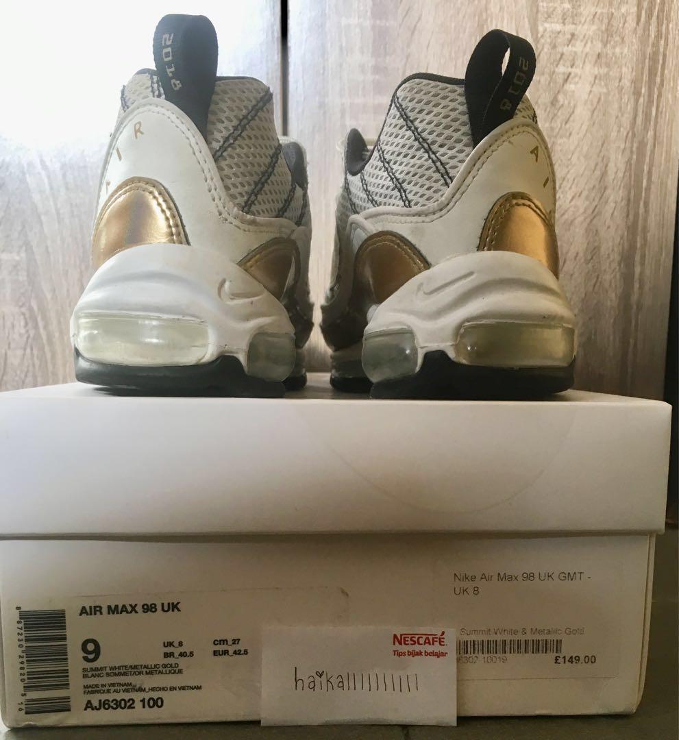 Air Max 98 UK Prime Meridian Men s Fashion Footwear Sneakers on Carousell
