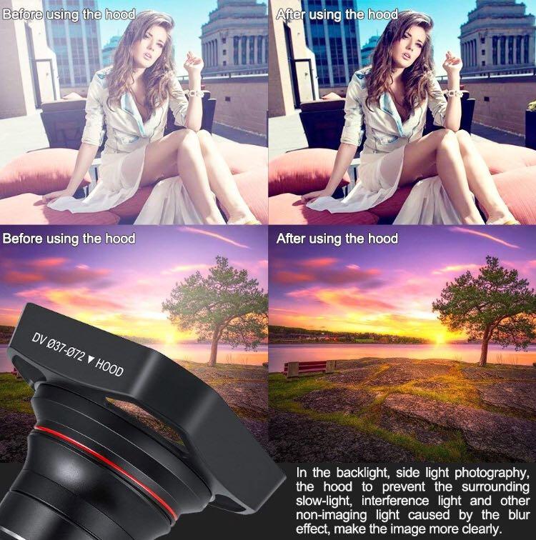 Anstaker Camera Ansteker 4K Camcorder, Ansteker Ultra-HD 1080P 24MP 30FPS Digital WiFi ...