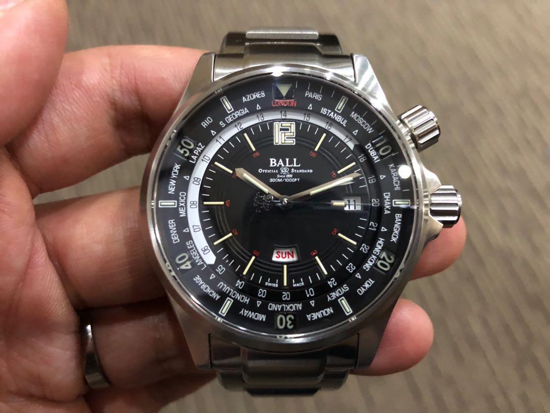 Ball engineer master top ii diver worldtime