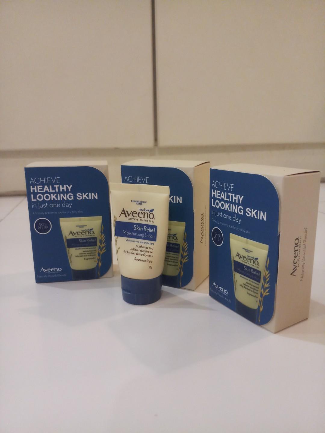 Aveeno Skin Relief Moisturizing Lotion Health Beauty Face Skin Care On Carousell Clinically proven to moisture and effectively soothe very dry, irritable or sensitive skin. carousell