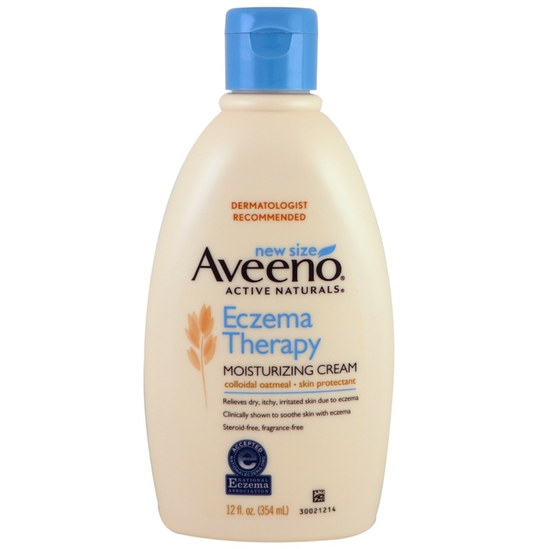 aveeno eczema therapy with colloidal oatmeal