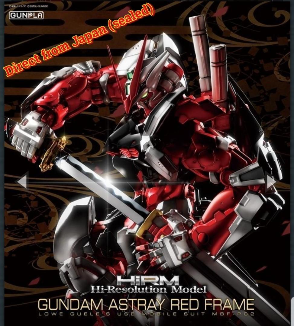 Bandai Hirm Hi Res 1 100 Gundam Astray Red Frame Gundam Seed Astray Model Kit Hobbies Toys Toys Games On Carousell