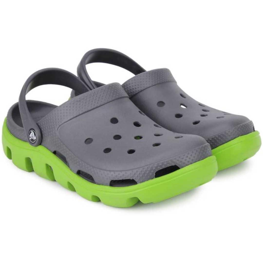 volt green crocs