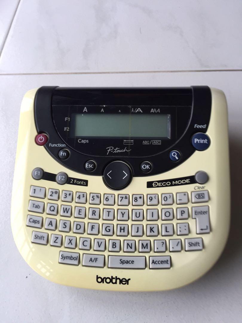 Brother P- touch Label Maker model:PT-1290, Computers & Tech ...