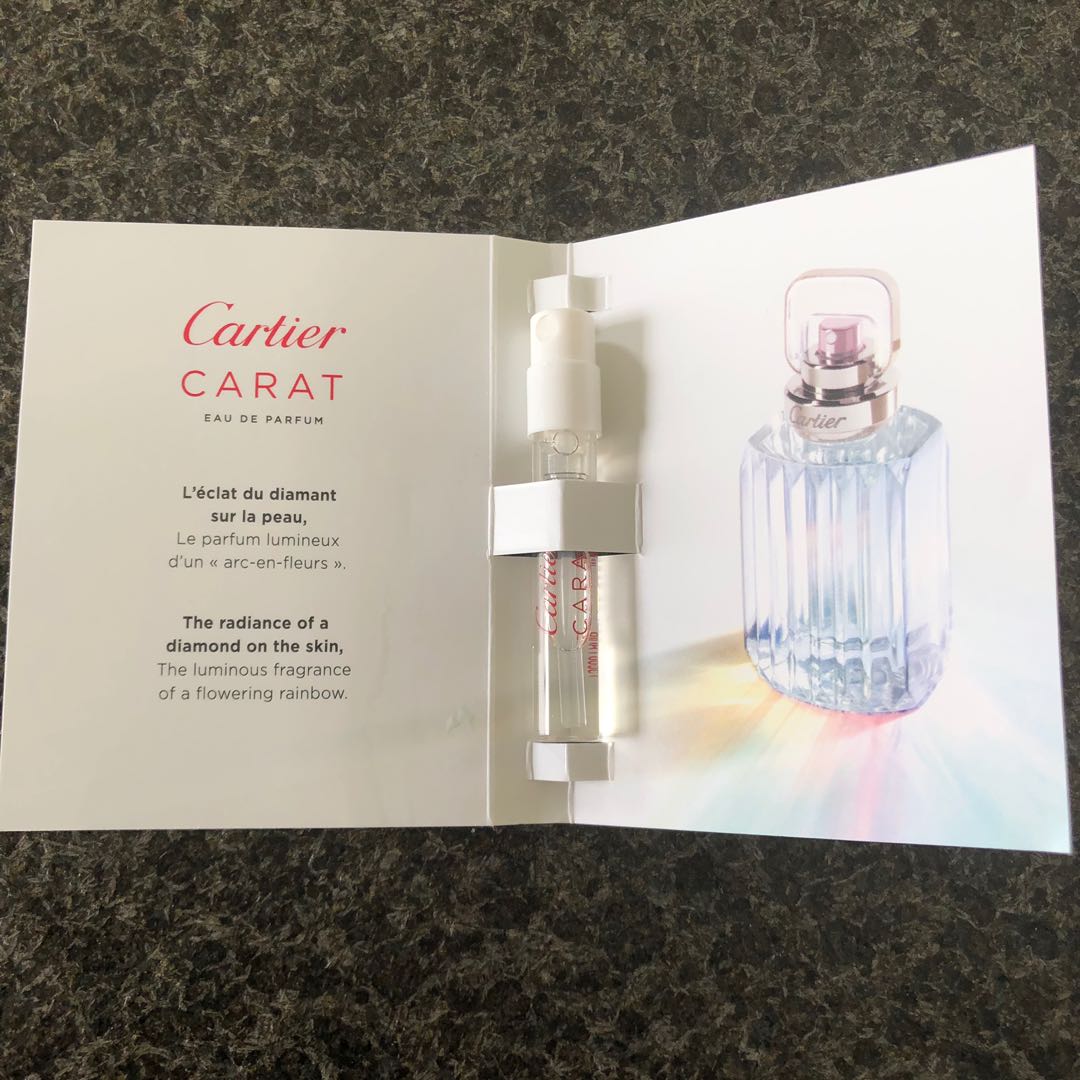cartier diamond perfume