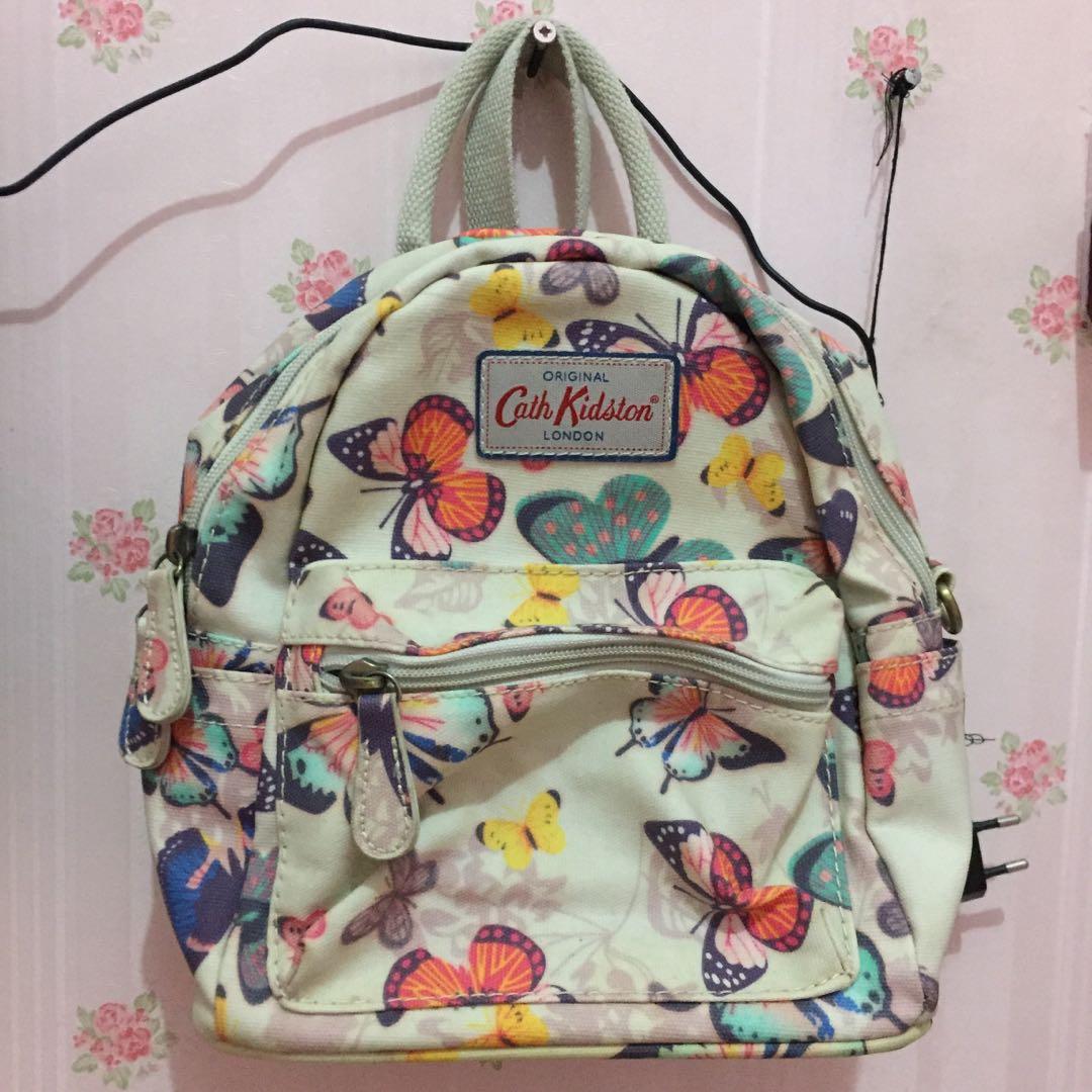 Cath Kidst n Butterfly Bag of 2 Function