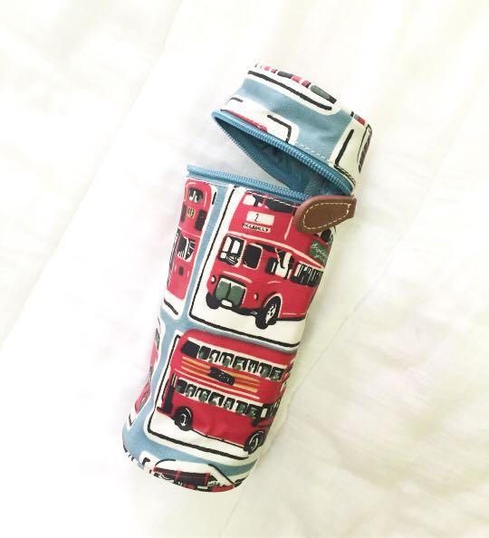 Cath Kidston london bus bag (Category: Purses & Pouches) located in Tarlac. Submitted by mrsduque (Listing ID 207071875, Image 1). Description: Still in great conditon, seldom used Labeled as bottle holder but used as pencil pouch Authentic #carou2019.