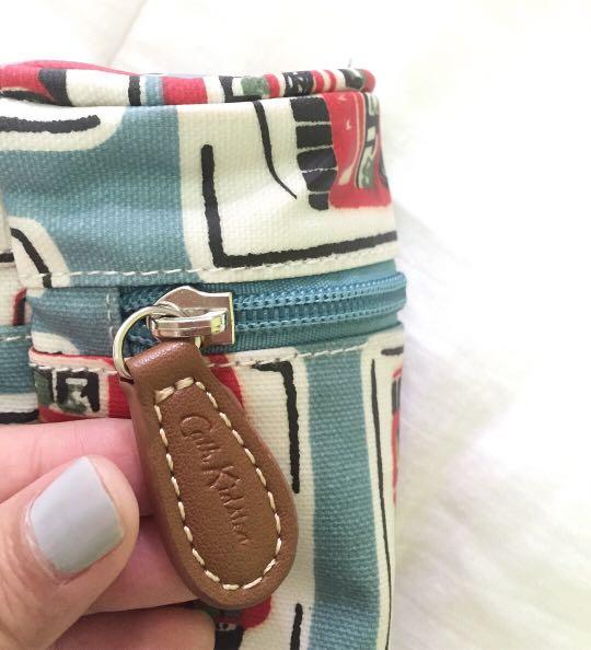 Cath Kidston london bus bag (Category: Purses & Pouches) located in Tarlac. Submitted by mrsduque (Listing ID 207071875, Image 2). Description: Still in great conditon, seldom used Labeled as bottle holder but used as pencil pouch Authentic #carou2019.