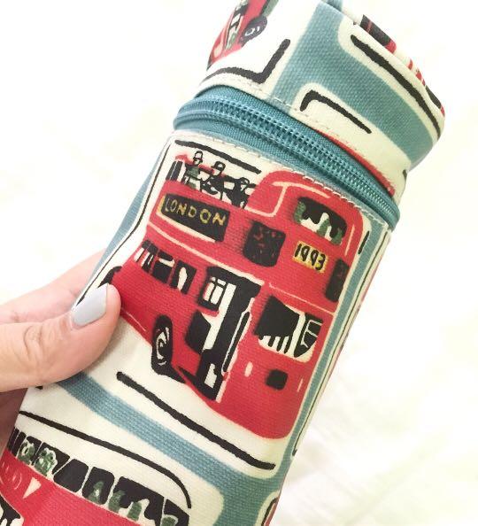 Cath Kidston london bus bag (Category: Purses & Pouches) located in Tarlac. Submitted by mrsduque (Listing ID 207071875, Image 3). Description: Still in great conditon, seldom used Labeled as bottle holder but used as pencil pouch Authentic #carou2019.