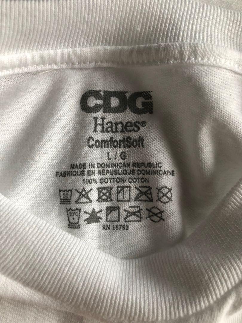 hanes x cdg