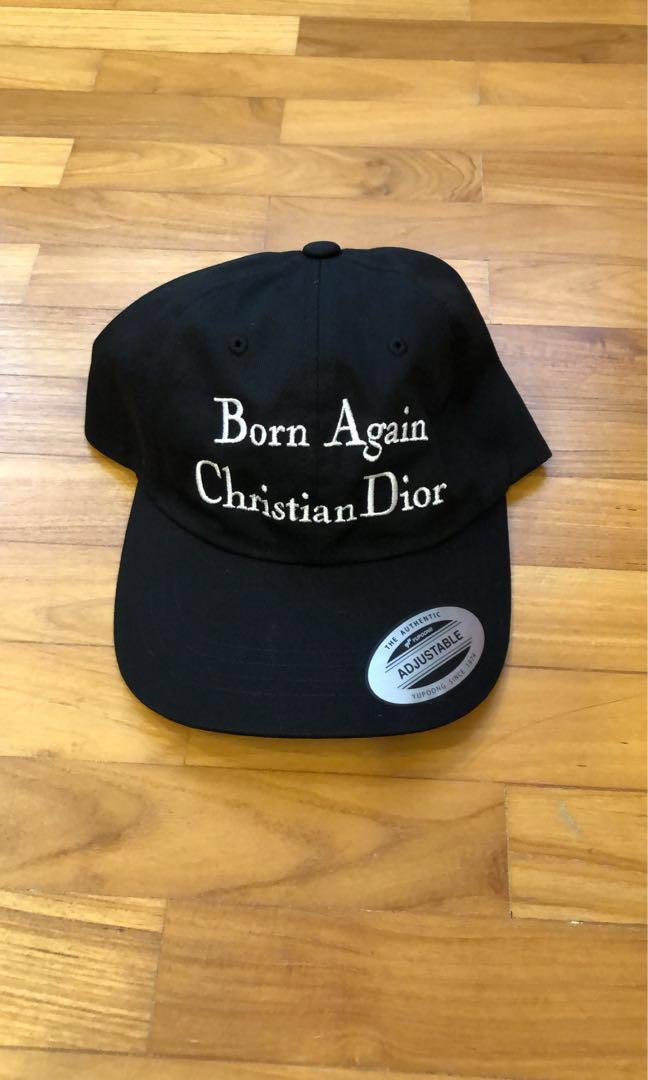 Born Again Christian Dior cap 
