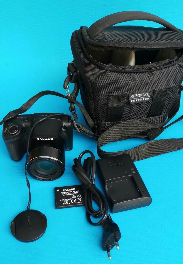 mau pindahan dijual camera canon powershot sx430 is bonus tas camera sd card ultra 64 gb