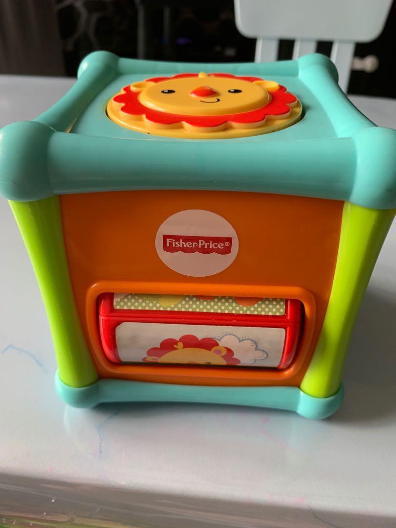 fisher price cube toy