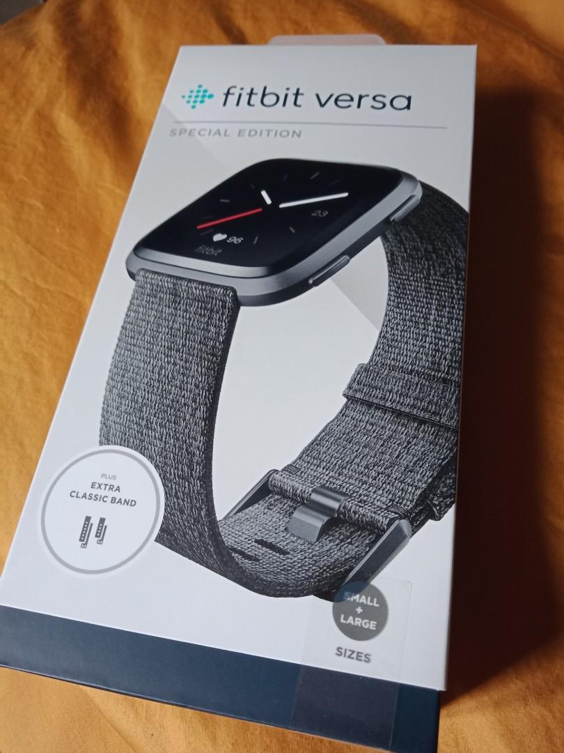 fitbit versa special edition box