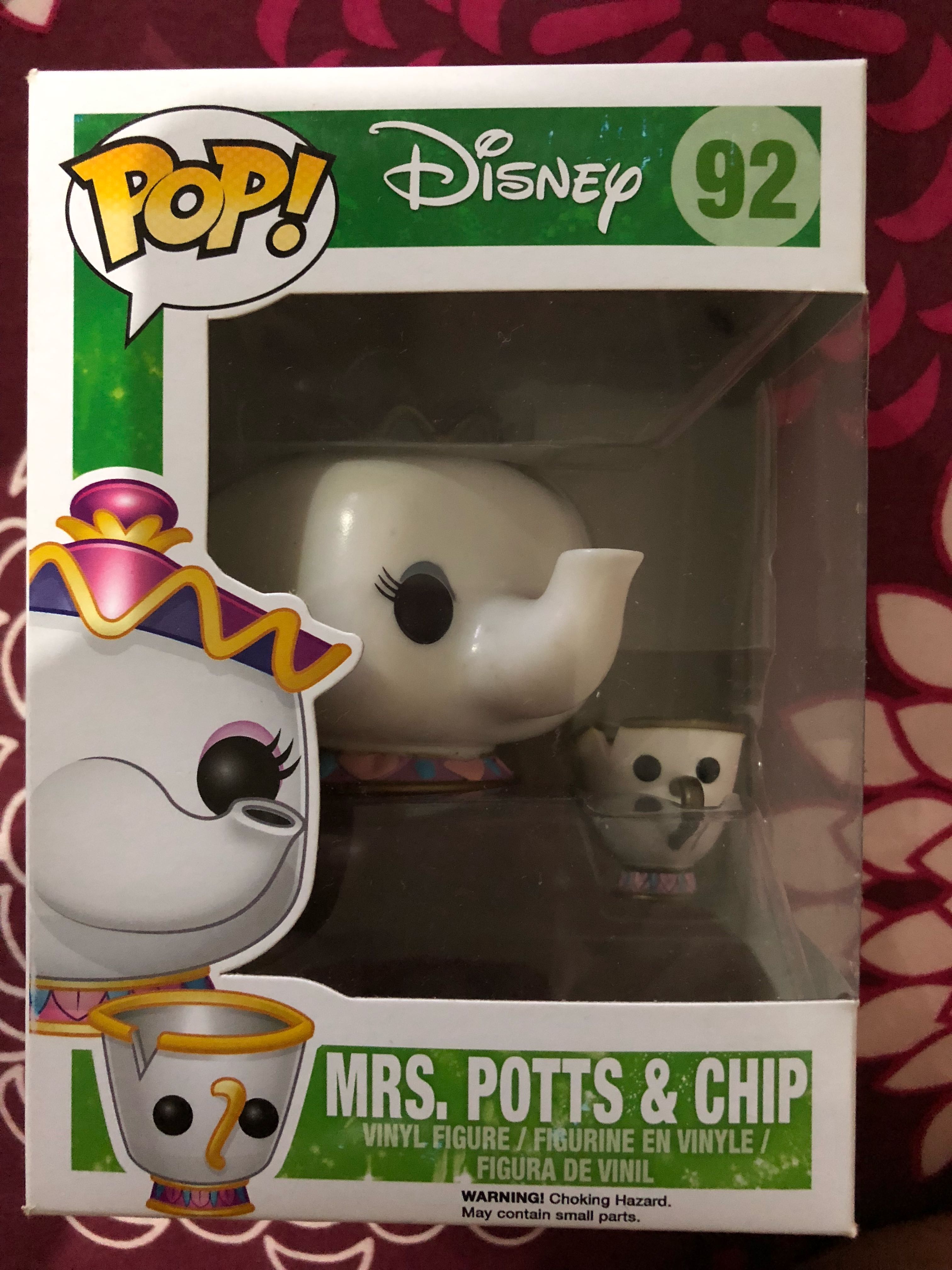 Funko Pop Beauty The Beast Mrs Potts Chip Hobbies Toys