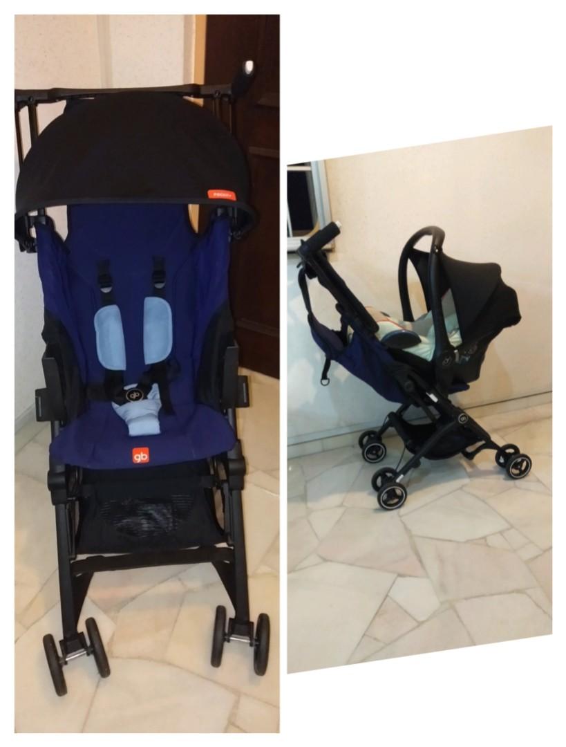 pockit stroller with car seat