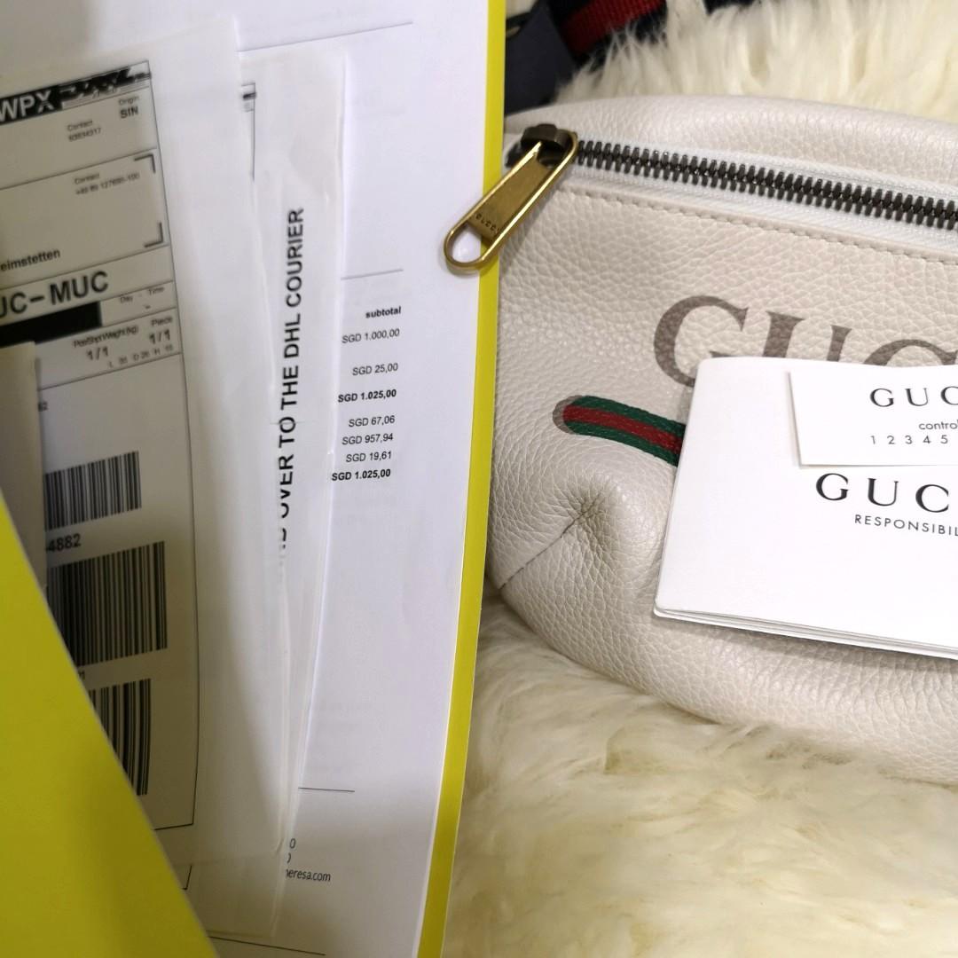 Gucci Bum Bag Small White