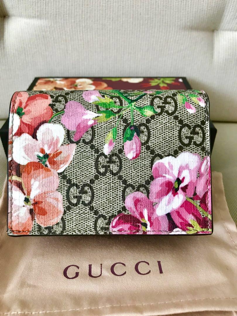 Gucci blooms new arrivals card case
