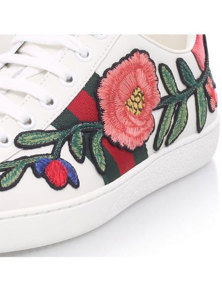 Gucci floral trainers cheap
