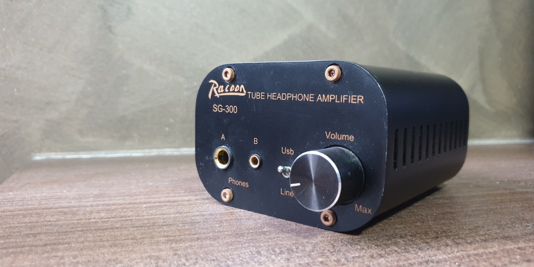 Headphone Amplifier Racoon SG 300 Tube Amp, Audio, Other Audio