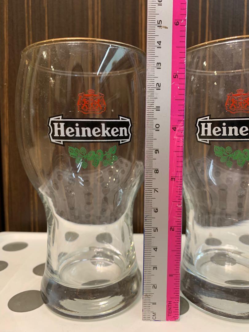 Heineken Beer glass, Furniture & Home Living, Kitchenware & Tableware