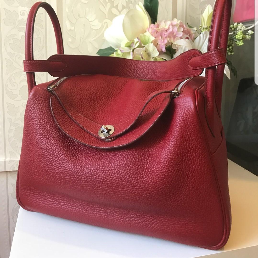 Mini Lindy in Etoupe, Luxury, Bags & Wallets on Carousell