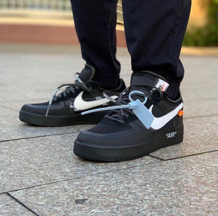 off white air force 1 black price