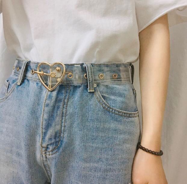 Transparent heart belt clearance