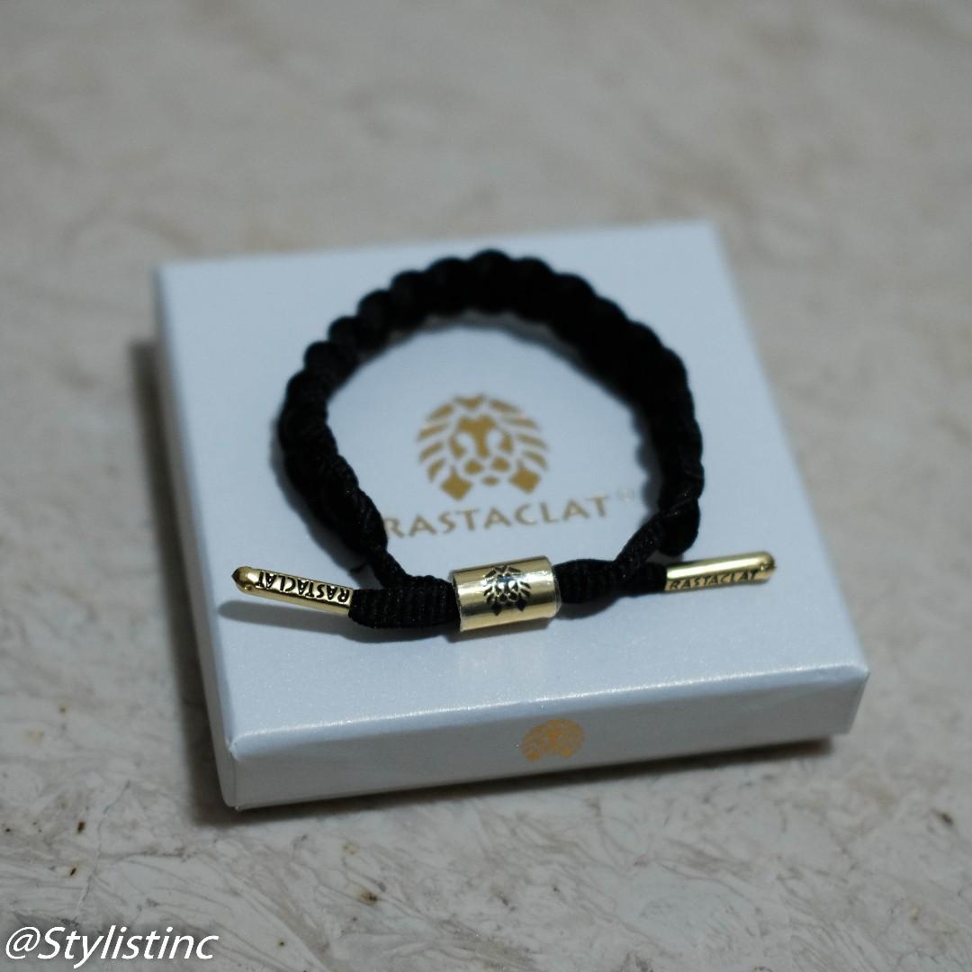 Instocks Rastaclat Classic Onyx II Black Bracelet