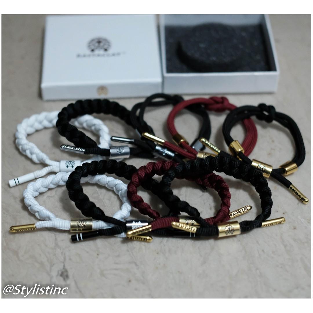 Instocks Rastaclat Knotaclat Jet Black Bracelet Women s Fashion Jewelry Organisers Bracelets on Carousell