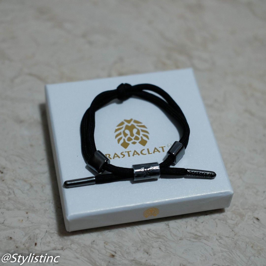 Instocks Rastaclat Knotaclat Orion Black Bracelet Women s
