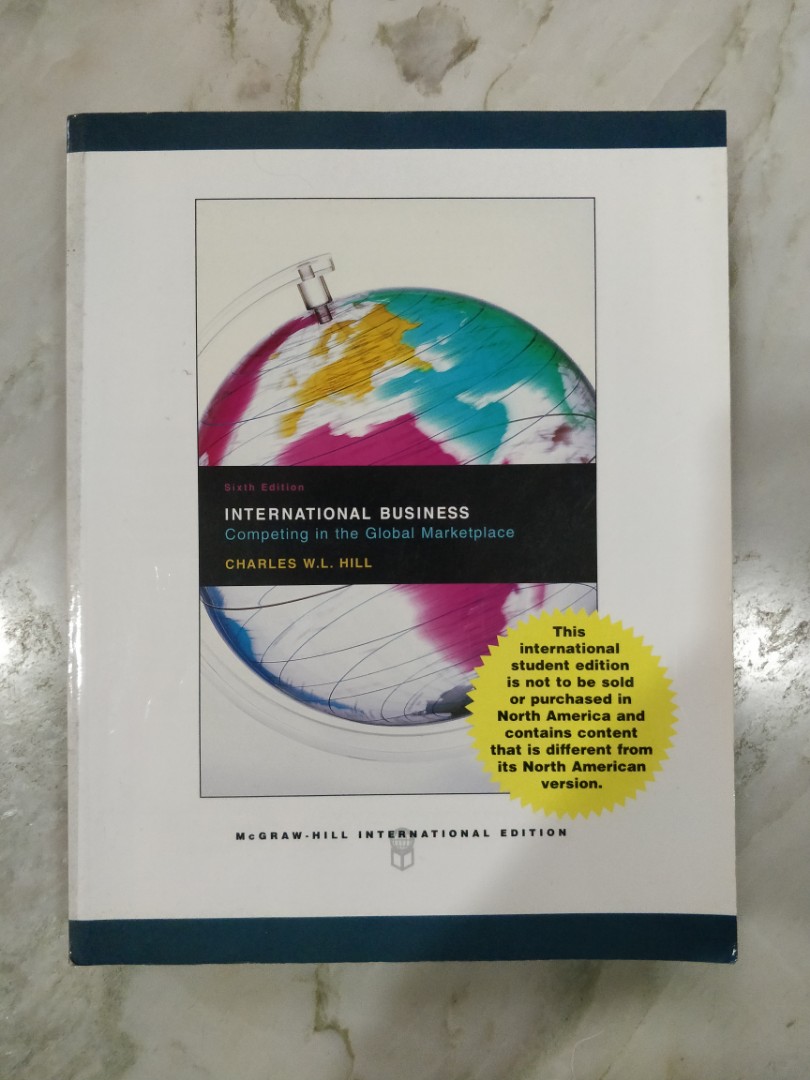 International Business Competing In The Global Marketplace 6th
