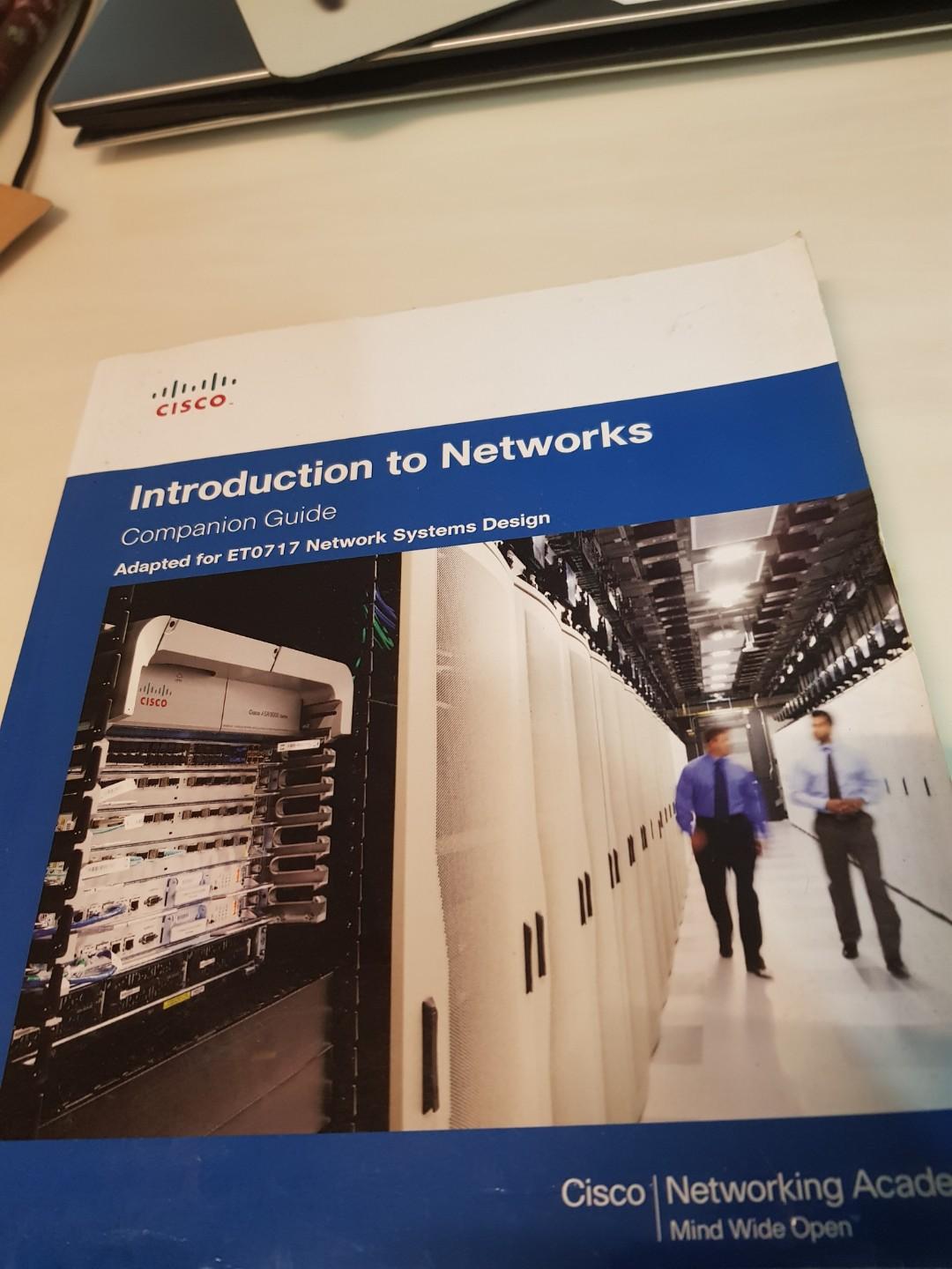 Introduction To Networks Companion Guide Adapted For Et0717 Network Systems Design Computers Tech Office Business Technology On Carousell