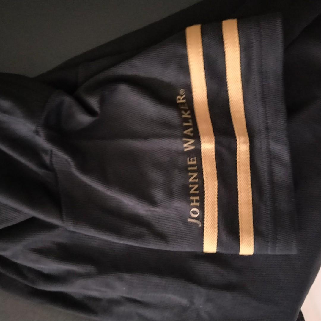 Johnnie Walker Long-Sleeve T-Shirt (Men's XL equivalent) cotton black type Vintage Second Hand main image 0