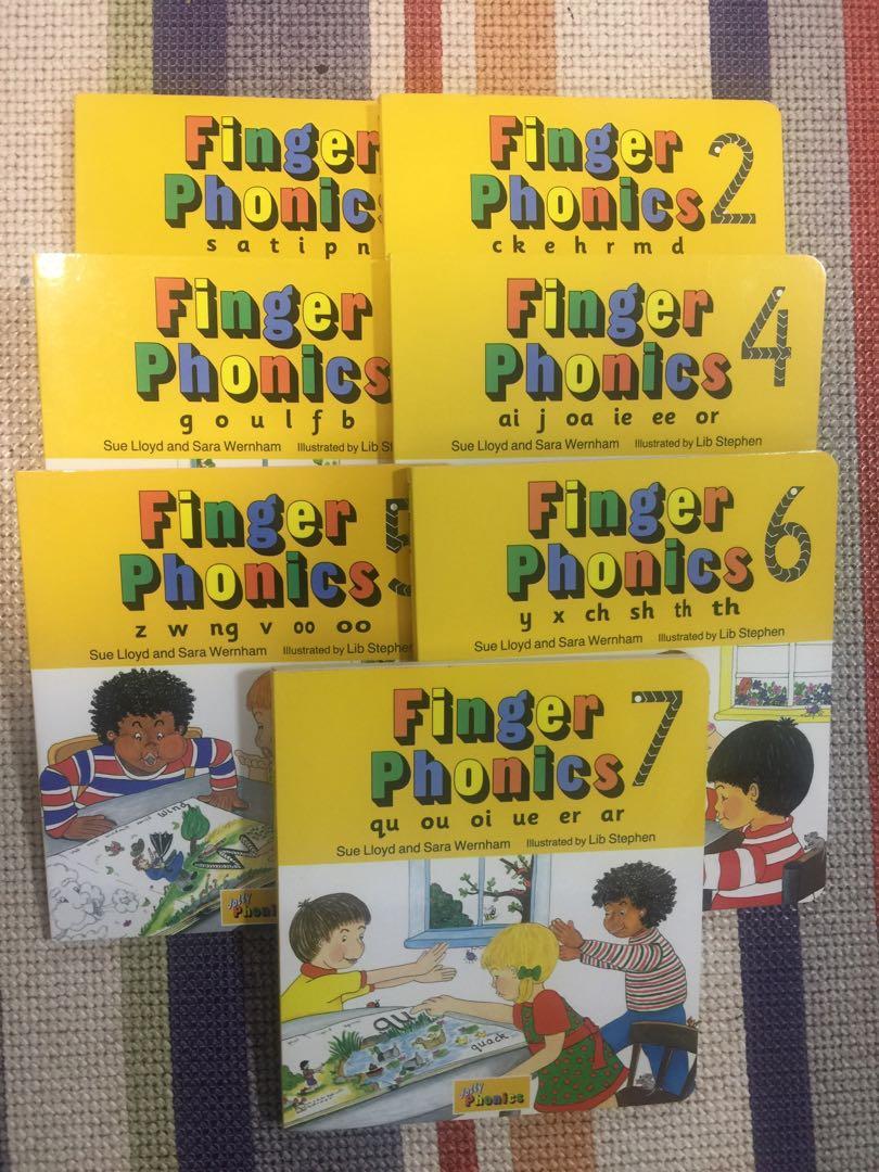Finger Phonics 1-7巻セット Jolly Learning Jolly Phonics Finger Phonics 1-7 全巻セット - メルカリ